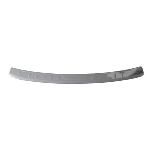Subaru Forester Bumper Sill Cover - Rear - Omac - S.Steel - Gloss Silver - '14-'18